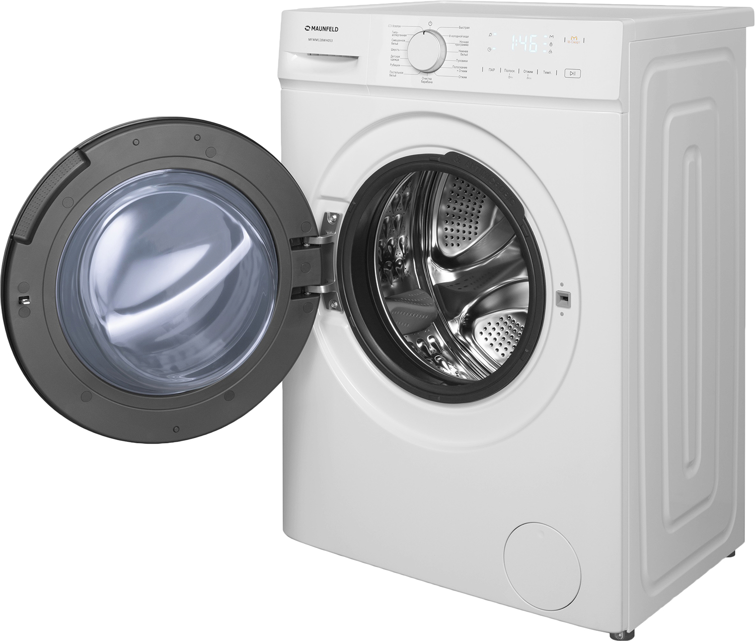 Стиральная машина MAUNFELD MFWM128WH053 фото 3 в Ростове-на-Дону Стиральная машина MAUNFELD MFWM128WH053 фото 3 в Ростове-на-Дону