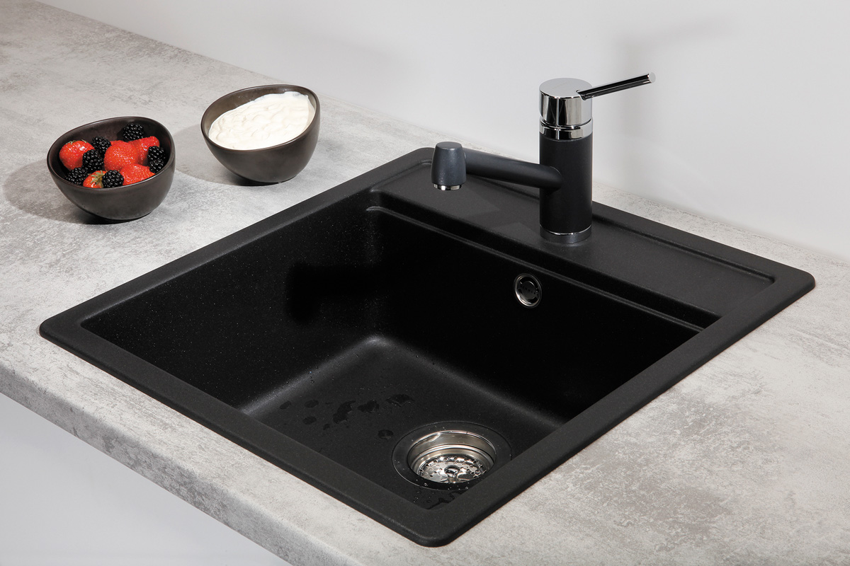 Мойка SCHOCK  Nemo 50  Cristalite неро фото 2 в Ростове-на-Дону