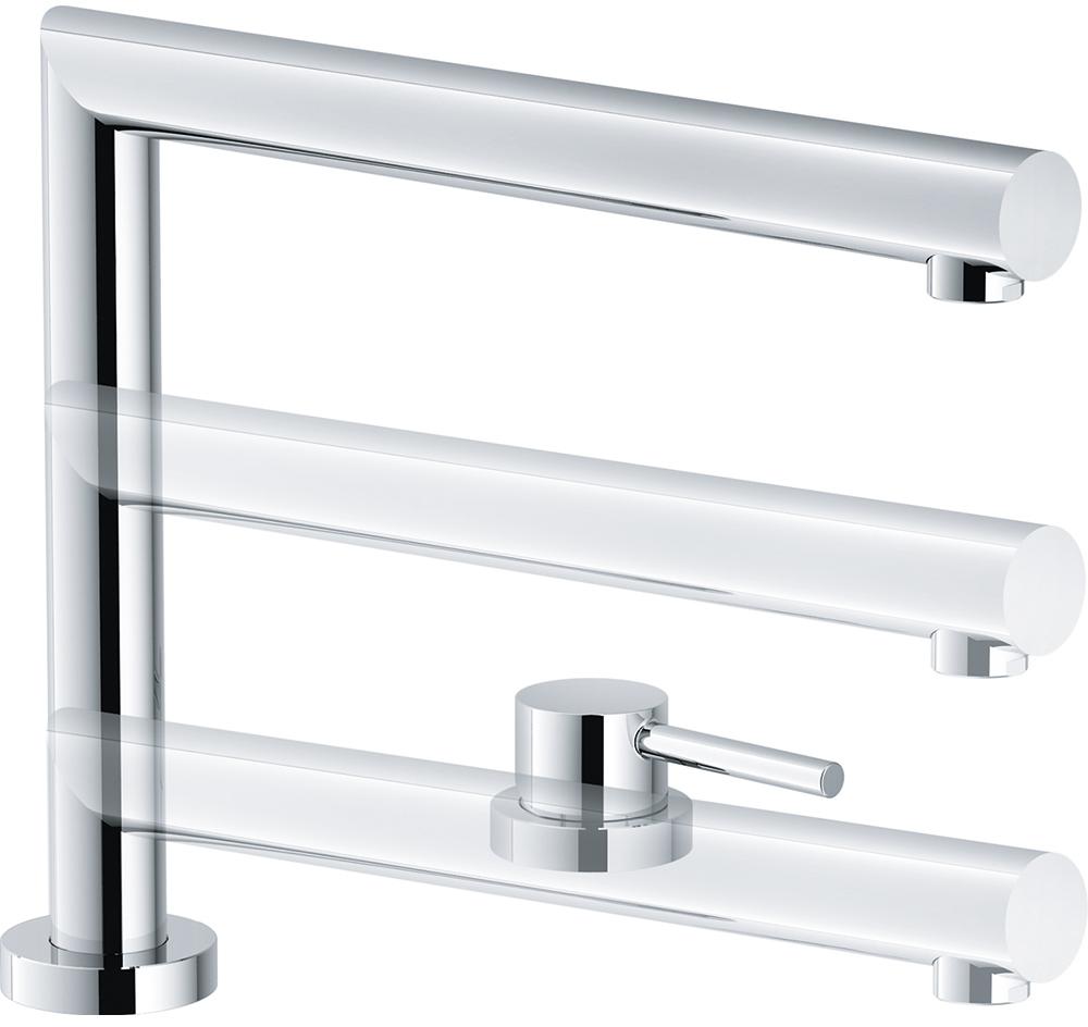 Смеситель  Franke Active Window, хром, выдвижной шланг (арт.115.0486.978) в Ростове-на-Дону
