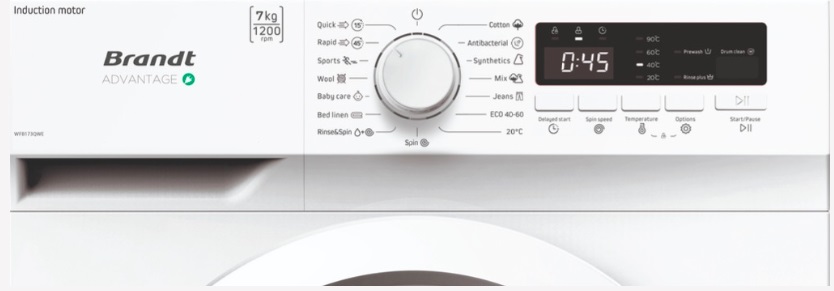Стиральная машина Brandt WFB173QWE фото 2 в Ростове-на-Дону
