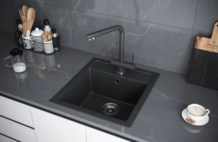 Мойка кухонная KUCHENSTERN TOP 45 104JS10 Жасмин фото 2 в Ростове-на-Дону