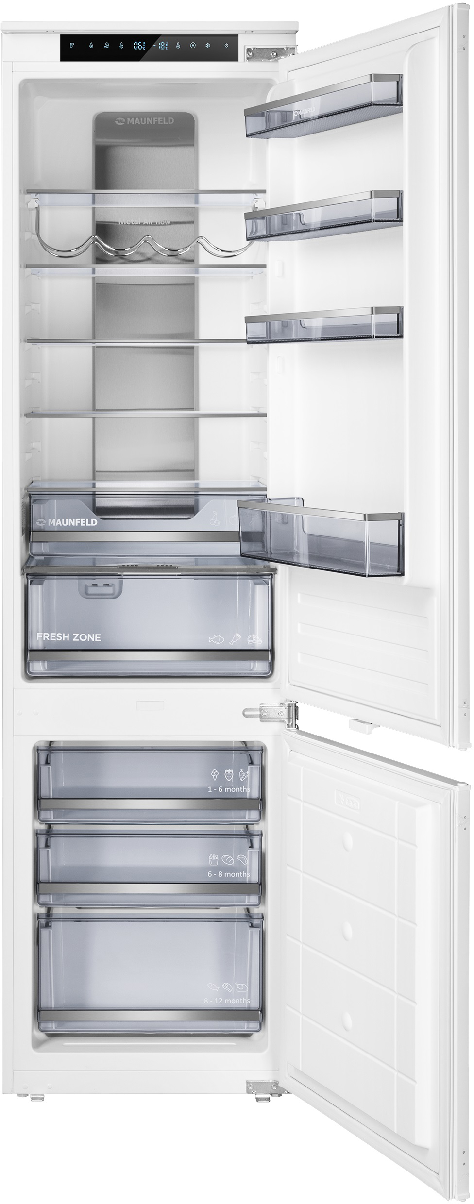 Холодильник MAUNFELD MBF19354NFWGR LUX Inverter фото 2 в Ростове-на-Дону Холодильник MAUNFELD MBF19354NFWGR LUX Inverter фото 2 в Ростове-на-Дону
