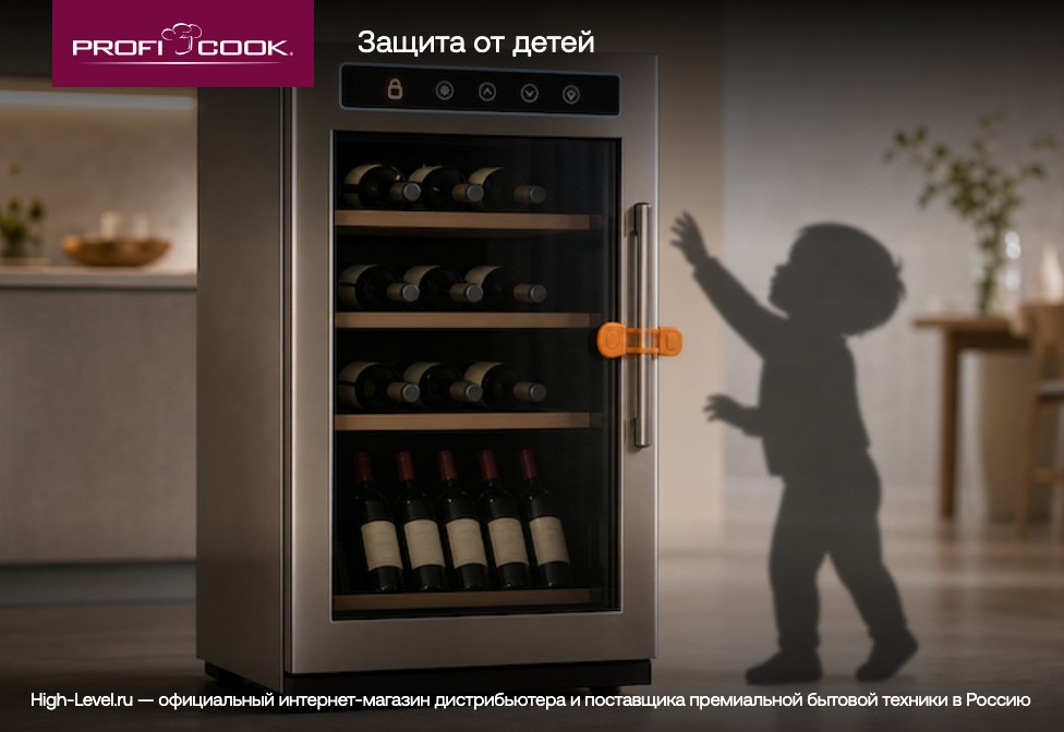 Холодильник винный Profi Cook PC-WK 1231 sw-inox фото 3 в Ростове-на-Дону Холодильник винный Profi Cook PC-WK 1231 sw-inox фото 3 в Ростове-на-Дону