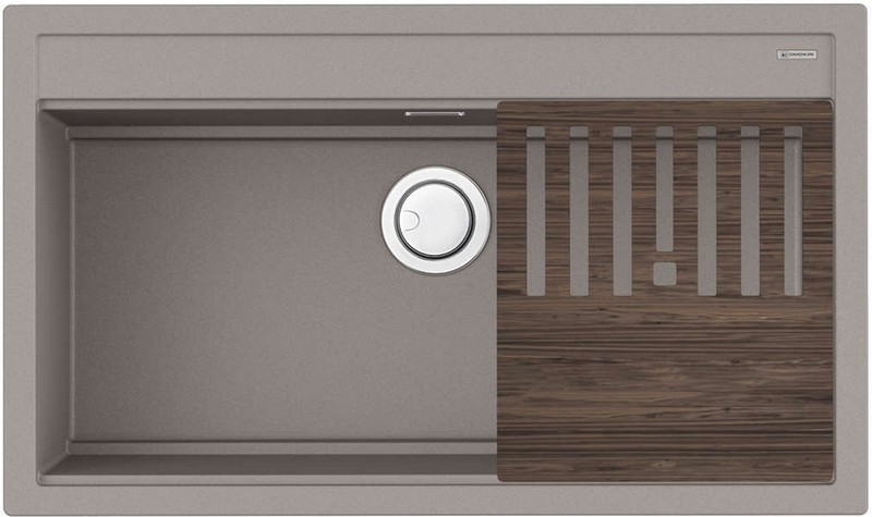Мойка Omoikiri Kitagawa 86-LB-GR Artceramic/leningrad grey(арт.4993796) фото 1 в Ростове-на-Дону