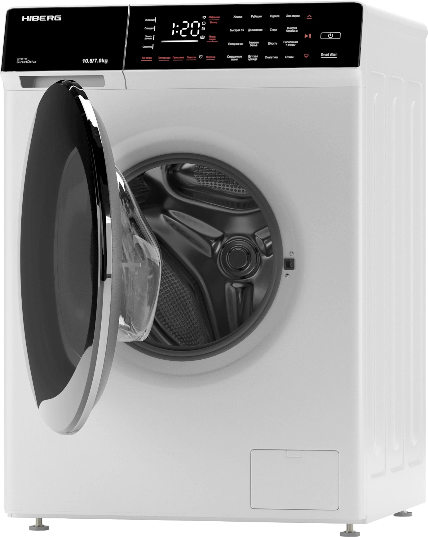 Стиральная машина c сушкой HIBERG i-DDQ9 - 10714 W фото 3 в Ростове-на-Дону Стиральная машина c сушкой HIBERG i-DDQ9 - 10714 W фото 3 в Ростове-на-Дону