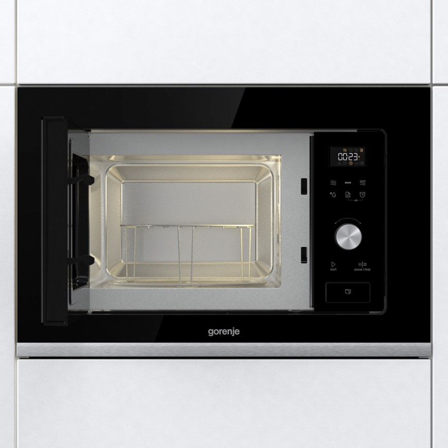 Встраиваемая микроволновая печь с грилем Gorenje BMX201AG1BG фото 3 в Ростове-на-Дону Встраиваемая микроволновая печь с грилем Gorenje BMX201AG1BG фото 3 в Ростове-на-Дону