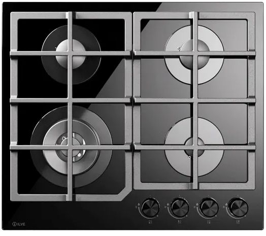 Газовая варочная панель ILVE HCG60CK/BK фото 1 в Ростове-на-Дону