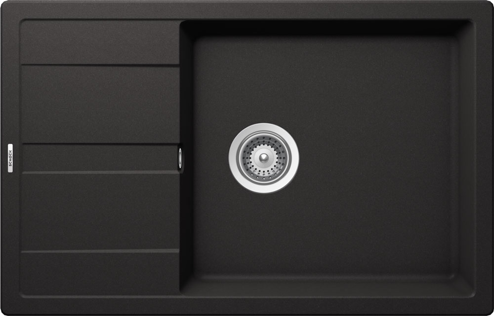 Мойка SCHOCK  Optima 60D Max Cristalite неро фото 1 в Ростове-на-Дону