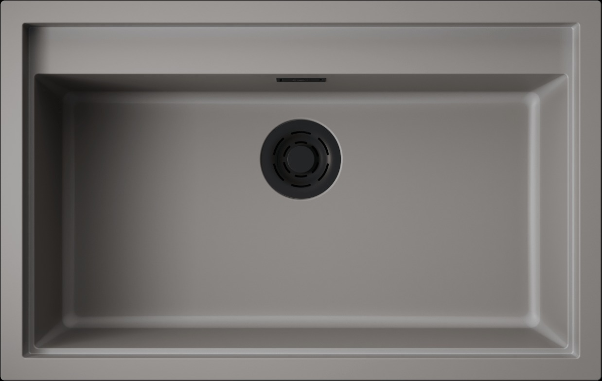 Кухонная мойка OMOIKIRI Sintesi 79-GR Artceramic/Leningrad grey фото 1 в Ростове-на-Дону