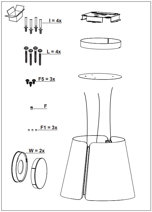Вытяжка Faber BEAT DB MATT F45 фото 5 в Ростове-на-Дону