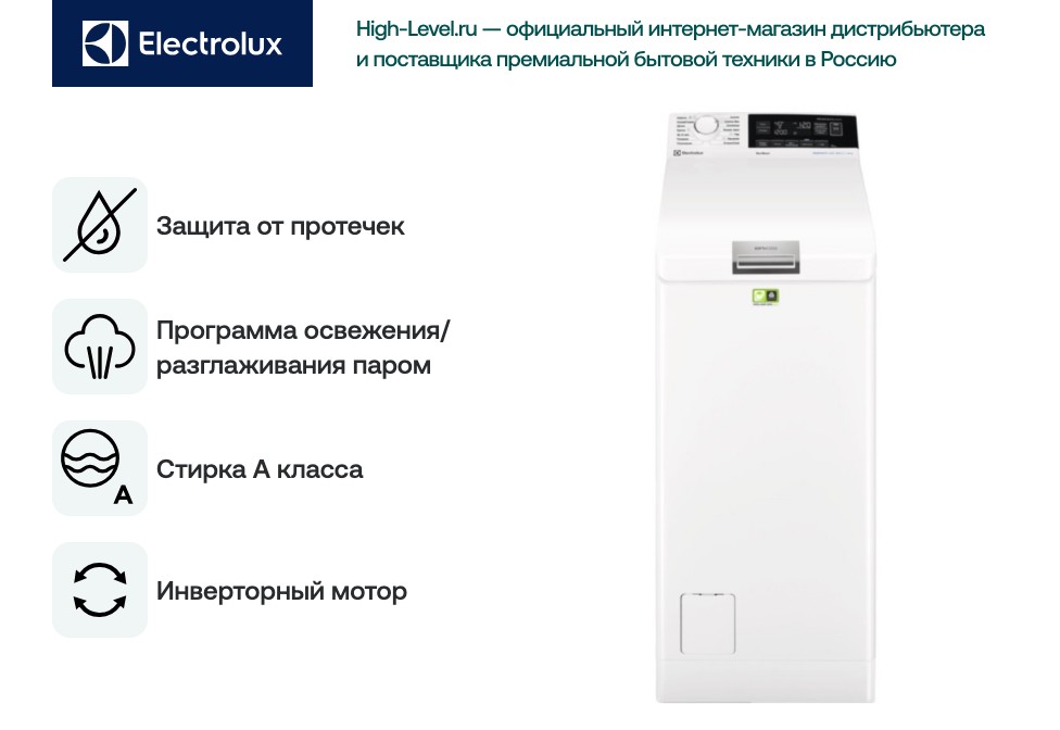 Стиральная машина Electrolux EW8T3R562 фото 7 в Ростове-на-Дону