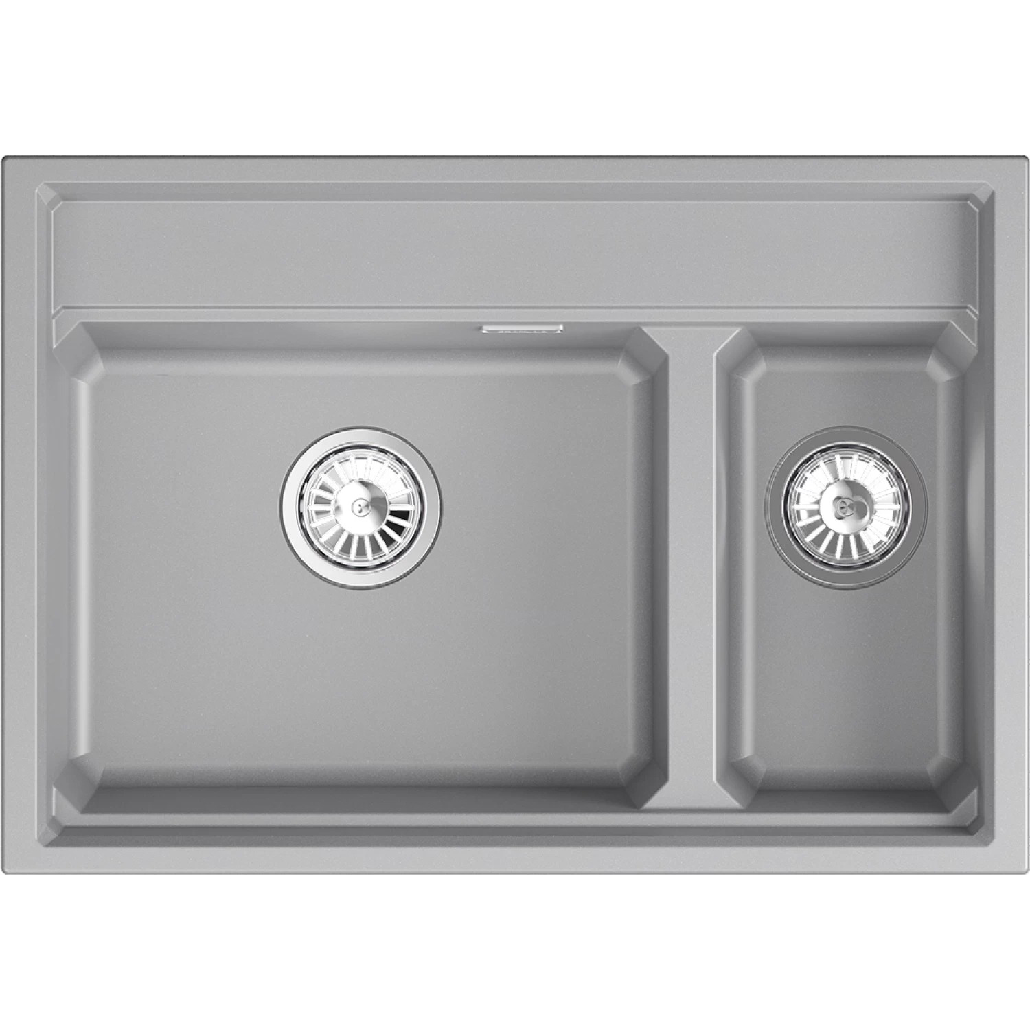 Мойка GRANULA Kitchen Space 7302i, АЛЮМИНИУМ фото 1 в Ростове-на-Дону