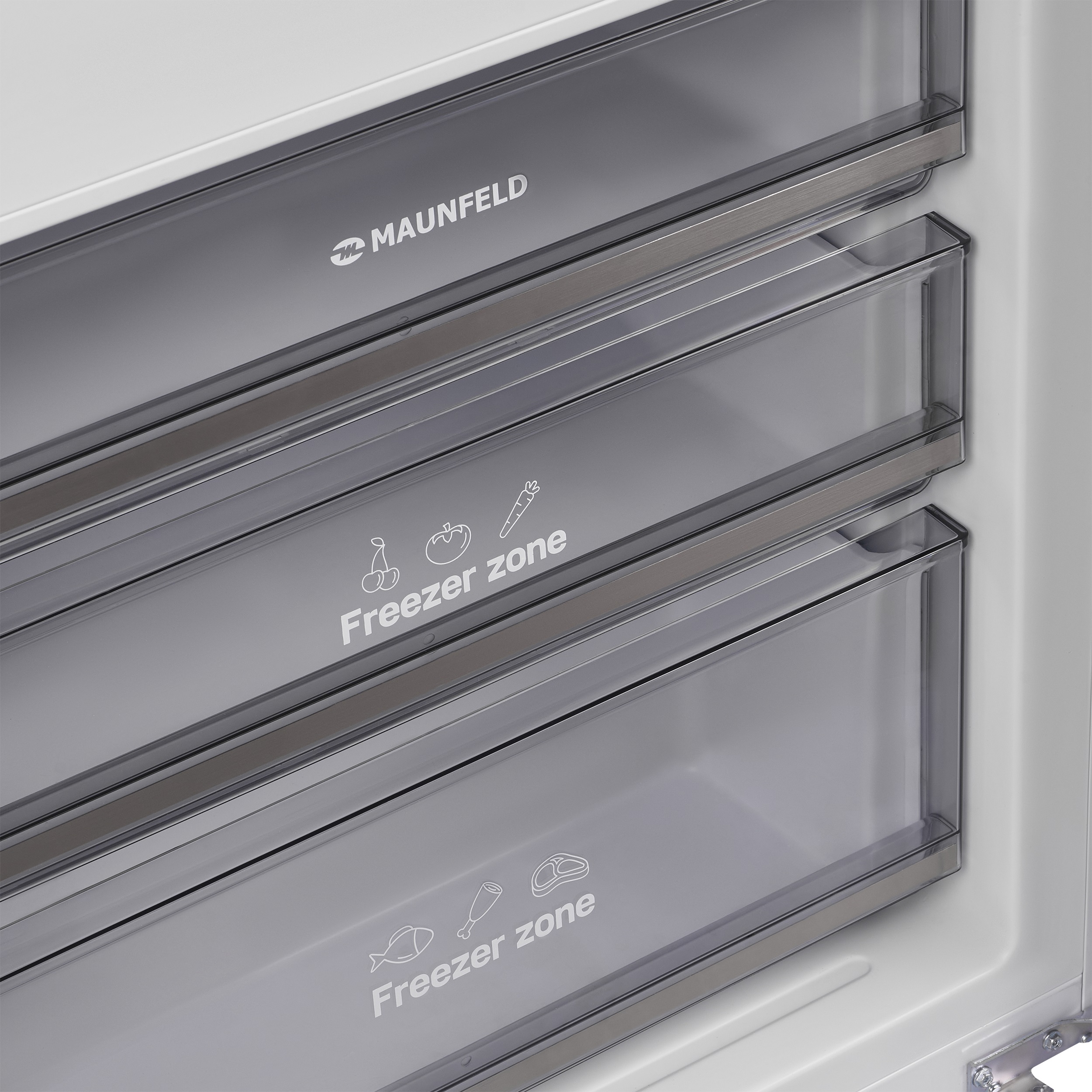 Холодильник MAUNFELD MBF19369NFWGR LUX Inverter фото 14 в Ростове-на-Дону