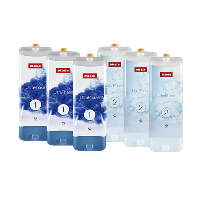 Жидкие моющие средства для стирки Miele UltraPhase 1+2, коробка 6 бутылок фото 1 в Ростове-на-Дону Жидкие моющие средства для стирки Miele UltraPhase 1+2, коробка 6 бутылок фото 1 в Ростове-на-Дону