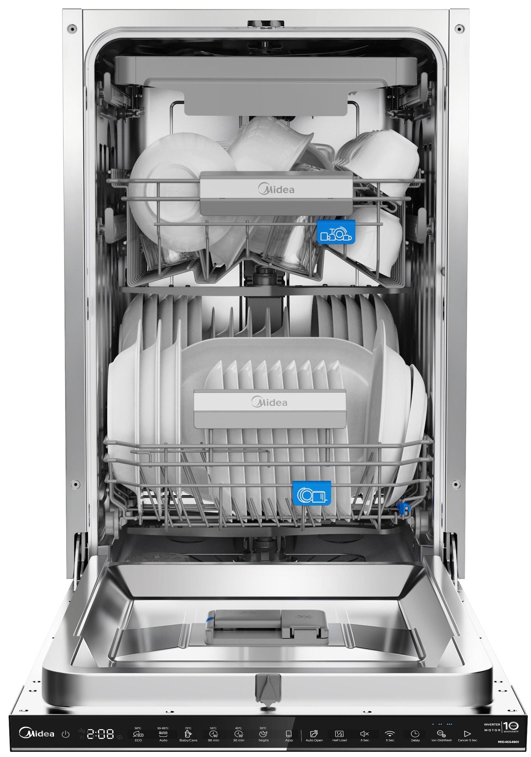 Посудомоечная машина Midea MID45S490I фото 3 в Ростове-на-Дону