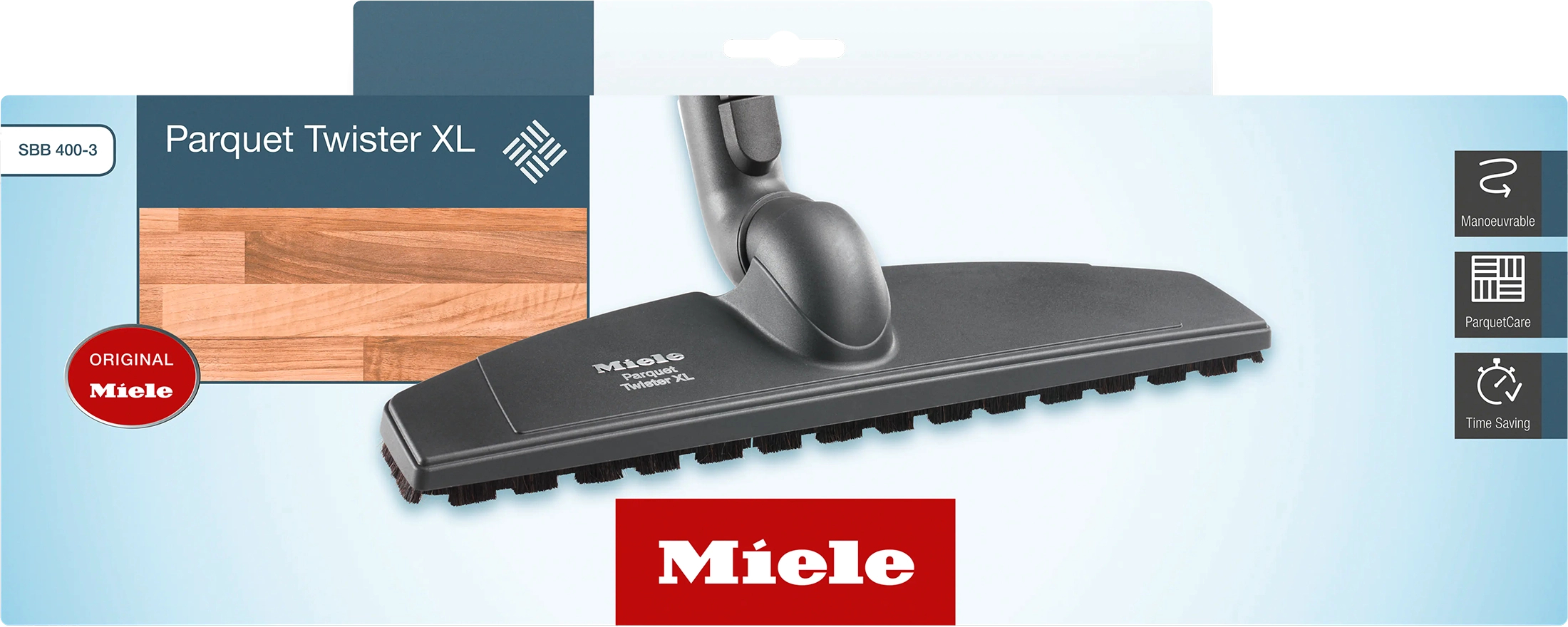 Универсальная щетка для паркета Miele SBB 400-3 Parquet Twister XL фото 3 в Ростове-на-Дону