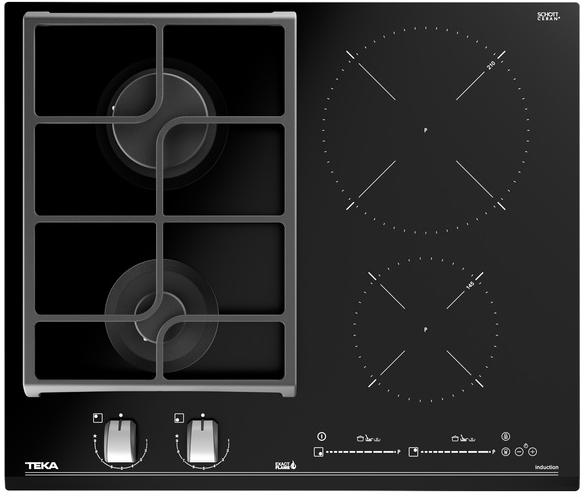 Комбинированная панель Teka HYBRID JZC 64322 ABN BLACK фото 2 в Ростове-на-Дону Комбинированная панель Teka HYBRID JZC 64322 ABN BLACK фото 2 в Ростове-на-Дону