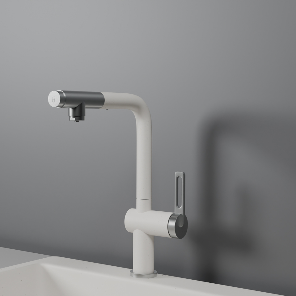 Смеситель GRANULA 8169, АРКТИК (БЕЛЫЙ) фото 2 в Ростове-на-Дону Смеситель GRANULA 8169, АРКТИК (БЕЛЫЙ) фото 2 в Ростове-на-Дону