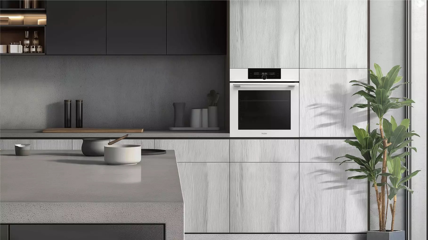 Духовой шкаф HAIER HOQ-F6QSN3WB фото 4 в Ростове-на-Дону