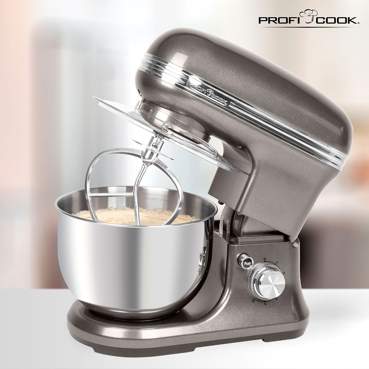 Кухонный комбайн Profi Cook PC-KM 1197 anthrazit фото 2 в Ростове-на-Дону