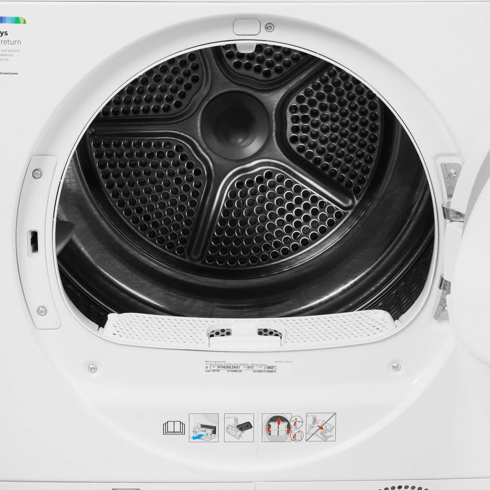 Сушильная машина BOSCH WTH8300LSN фото 4 в Ростове-на-Дону