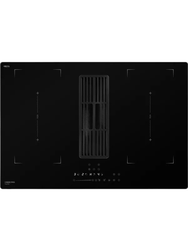 Индукционная варочная поверхность HIBERG с вытяжкой i8-VM8 B (80см, инверторная) фото 1 в Ростове-на-Дону Индукционная варочная поверхность HIBERG с вытяжкой i8-VM8 B (80см, инверторная) фото 1 в Ростове-на-Дону