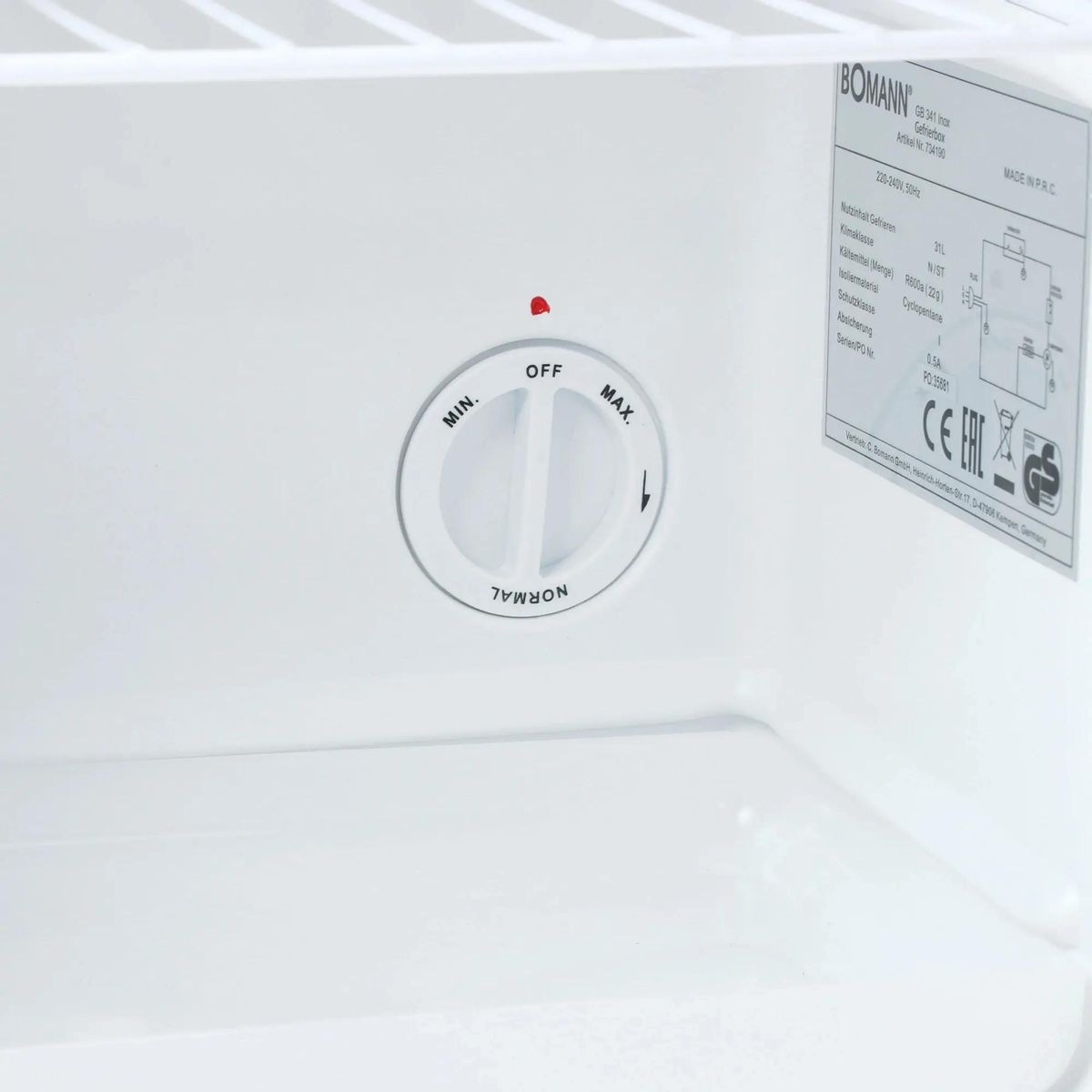 Морозильник Bomann GB 341 inox фото 7 в Ростове-на-Дону