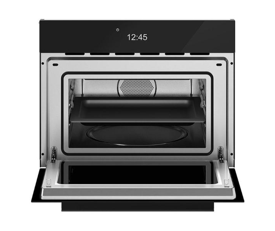 Компактный дух.шкаф с СВЧ Bertazzoni FMOD4077MTB1 Чёрное стекло фото 2 в Ростове-на-Дону Компактный дух.шкаф с СВЧ Bertazzoni FMOD4077MTB1 Чёрное стекло фото 2 в Ростове-на-Дону